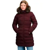 Superdry Veste Faux Fur Fuji Mid Length