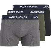 Jack & Jones Boxers 'JACLAMP' marron chiné / olive / noir
