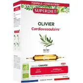 SuperDiet Olivier Bio Cardiovasculaire Ampoule - 10% avec le code: 926CE 20 pc(s) Ampoule(S) Buvable(S)