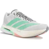 Adidas Chaussure de course 'Adizero Boston 13' gris / citron vert