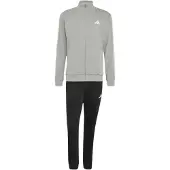 Adidas Survêtement gris chiné / noir / blanc