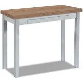 OEM Table pliante, stratifiée, en chêne Tennessee, 80x40 cm