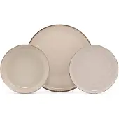 Hermia Concept , MOD18Y2730P02, Services de table, Service de table (18 pièces), Cannelle, Porcelaine, 27 x 27 x 2,5 cm