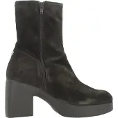 Wonders pour femme. H-49101_5713_9332 Bottines en cuir Lady 101 Marron (38), 5 à 8 cm, Fermeture éclair, Casuel