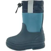 Playshoes Bottes en caoutchouc marine / bleu denim / gris clair