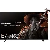 Hisense 65E7S PRO, 165,1 cm (65 pouces), 3840 x 2160 pixels, QLED, Smart TV, Wi-Fi, noir