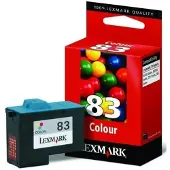 Lexmark Cartridge No. 83 - Couleur (cyan, magenta, jaune) - original - Cartouche d'encre - pour X5130, X5150, X5190, X6150, X6170, X6190, Z55, Z65