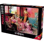Perre/Anatolian Puzzle Anatolian - Les Filles du Harem, Puzzle de 1000 Pièces, 1117, Multicolore
