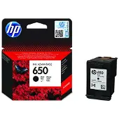 Hp Ink Cartouche d'encre noire d'origine 650