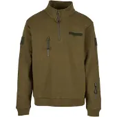 Brandit Tactical Half Zip Sweatshirt Vert XL Homme