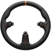 Asetek SimSports GT Rim - Round, cuir, Manette, Noir