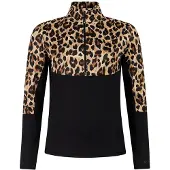 Protest - Veste polaire pour femmes, modèle Prtmeline, fermeture éclair sur 1/4, couleur noir, taille XL/42