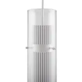 Maytoni Suspension, aluminium, verre, blanc, H 32 cm