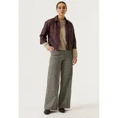 Garcia V260312 femme Pantalon, XXL, Noir, Wide fit