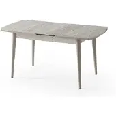 JVmoebel Table à manger en travertin, pratique, moderne, confortable, beige, pliable