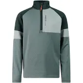 Protest - T-shirt de sport à demi-fermeture éclair, couleur verte, taille 176