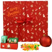 Merkloos Calendriers de l'Avent pliables pour Noël