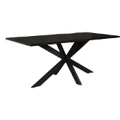 Merkloos Table extensible industrielle, 180 cm