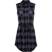 Brandit Chemisier 'Gracey' gris / noir