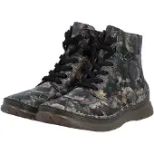 Rieker Damen Stiefelette Schwarz/Gemustert 53632-90