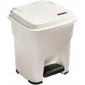Rotho Poubelle à Pédale HERA 35L Beige Professionnel