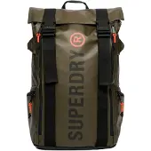 Superdry Tarp Roll Top Rucksack Woman Backpack Vert