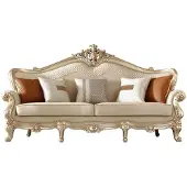 AEA Klassische 3-Sitzer Ledercouch Stilvolles Wohnzimmer Ledersofa