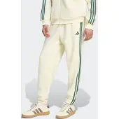 Adidas Essentials 3 Stripes Fleece Tapered Cuffed Joggers Blanc L / Regular Homme