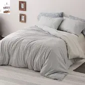 OEM Housse de couette Velvelina, 135 cm, gris, design 005
