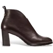 Wonders pour femme. L-1112 Bottes en cuir marron VFel 12 (38), 5 à 8 cm, Aucun, Casuel