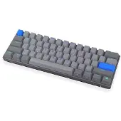 Endorfy Clavier mécanique - - Thock V2 Compact Wireless - 60% Hot-swap - Bluetooth/2,4 GHz/USB-C - Yellow by Gateron
