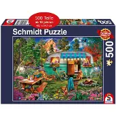 Schmidt Puzzle 500T Camper-Romantik