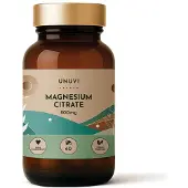UNUVI Citrate de magnésium 800 mg, 60 capsules végétales –