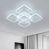 COMELY Lampe d'extérieur LED , 70W, 7000 lumens, forme carrée