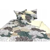 Zbyszko I D'LUX Parure de lit coton 160x200cm Fleurs