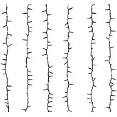 Kaemingk Rideau Led Extérieur 2m éclairage Décoratif Extérieur Durable -