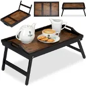 Gockowiak Plateau de petit-déjeuner escamotable AURELIA RUSTIC