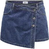 ONLY Jupe 'ONLLESLY' bleu denim