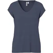 Pieces T-shirt 'KAMALA' bleu-gris
