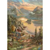 Schmidt Spiele Puzzle Splendeur au Bord du Lac - 500 à 999 pièces