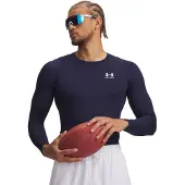Under Armour T-Shirt fonctionnel bleu foncé / blanc