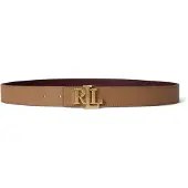Ralph Lauren Ceinture camel / bourgogne
