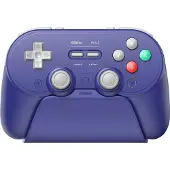 8Bitdo Pro 3 Bluetooth Gamepad Purple peliohjain PC/SWTICH, purppura