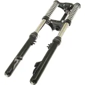 Cif Fourche télescopique noire pour Piaggio Ciao