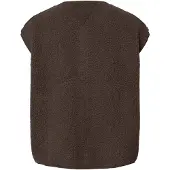 Pieces Gilet 'PCKatty' chocolat
