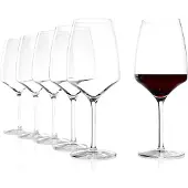 Stölzle Lausitz, set de 6 verres EXPERIENCE, modèle Bordeaux, transparent, capacité 220 ml, référence 00 35 | EAN 4012632122414