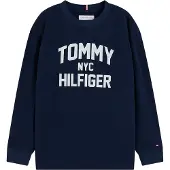 Tommy Hilfiger T-Shirt 'Brand Love' marine / blanc