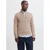 Jack & Jones Vestes en maille 'JPRBLAMILANO STITCH' greige