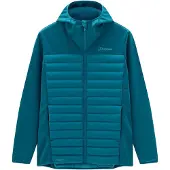 Berghaus Veste hybride à capuche pour homme, modèle Northern Storm (bleu foncé), , taille M (50), référence 4A001883003