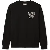Calvin Klein Jeans Sweat-shirt beige / noir
